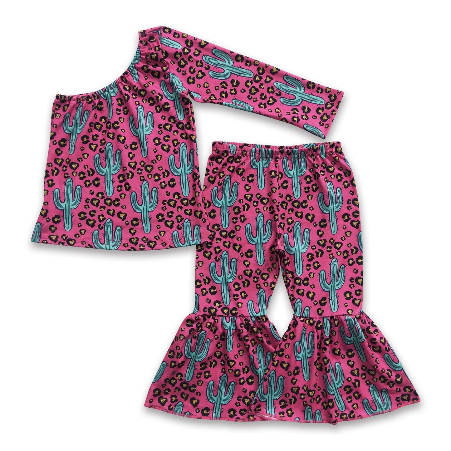 Girls Leopard Cactus π΅ Fit