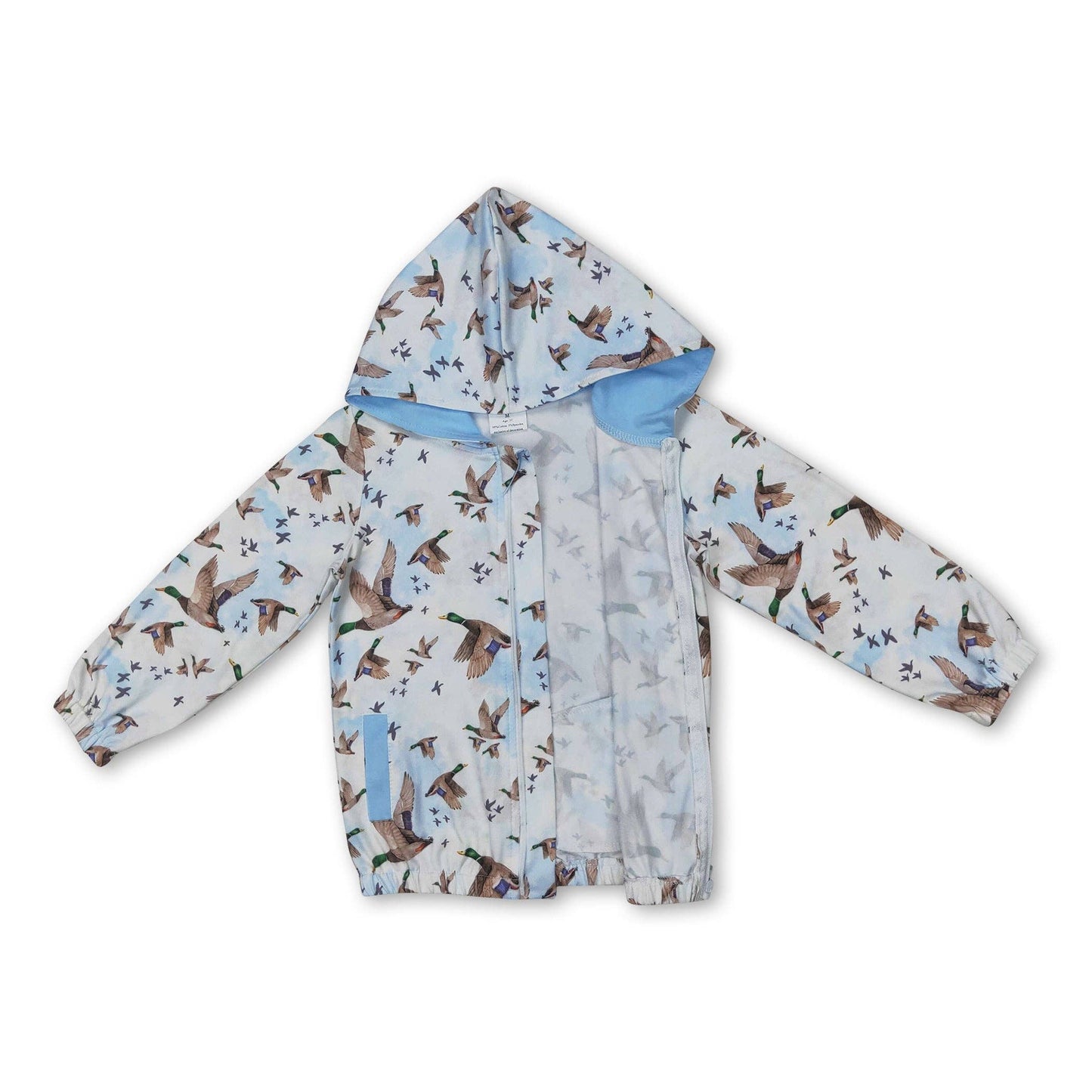 Duck Zipper Hooded Jacket -1 Left in stock! Size 4T