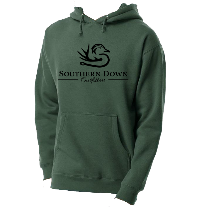 Hoodie - Alpine Green Classic Logo