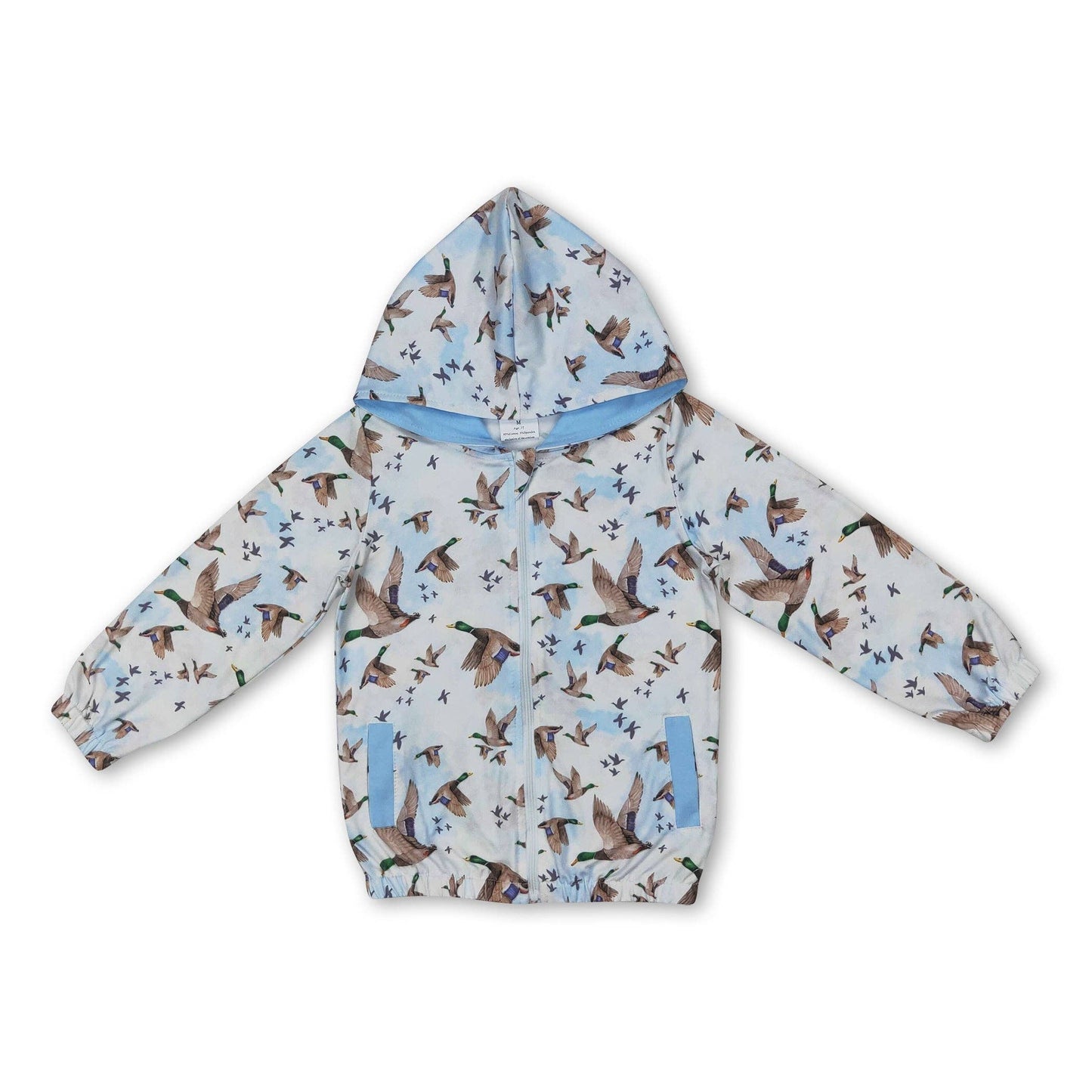 Duck Zipper Hooded Jacket -1 Left in stock! Size 4T