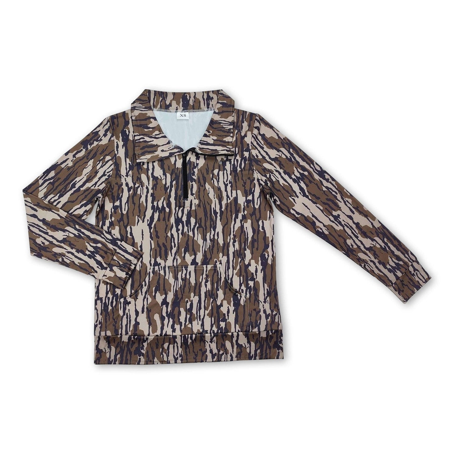 Bottomland Camo Pullover - Womens