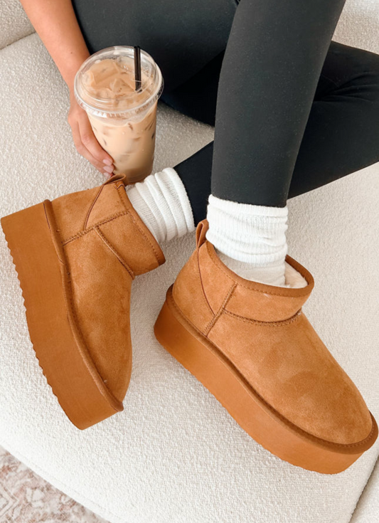 Chestnut Booties - Shoe