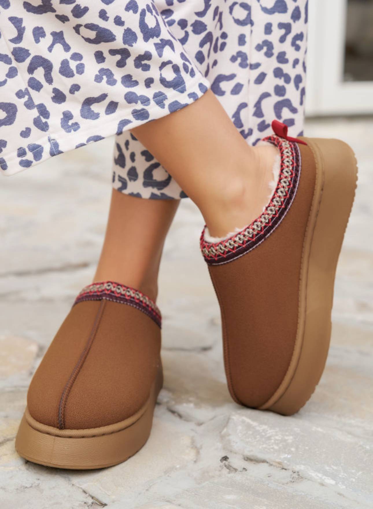 Chestnut Slip on shoe