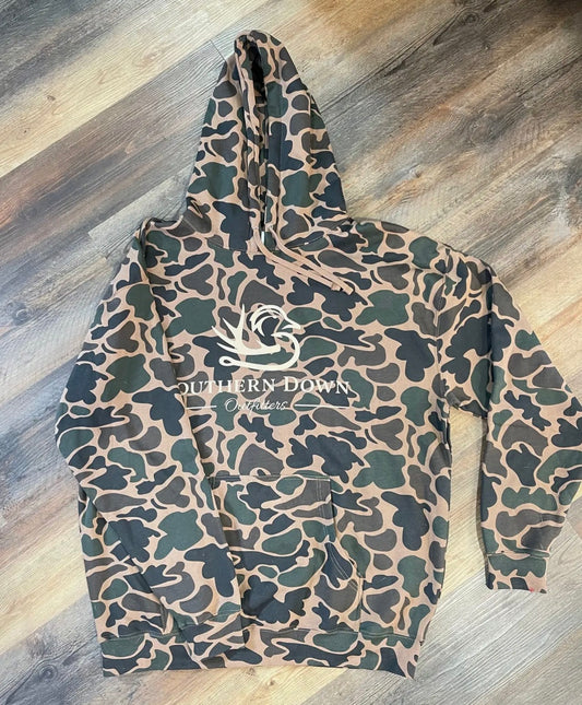 Camo Hoodie southern down outfitters