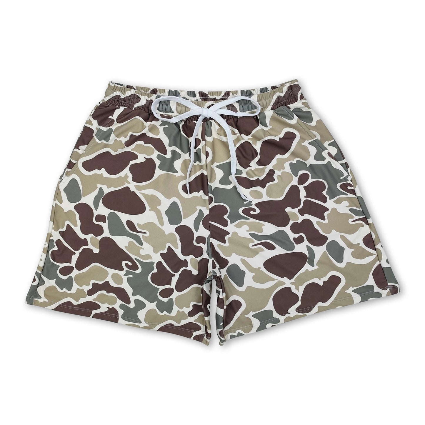 Light Camo Swim Shorts