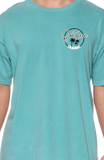 SW Palm Tree Logo Bow Tee