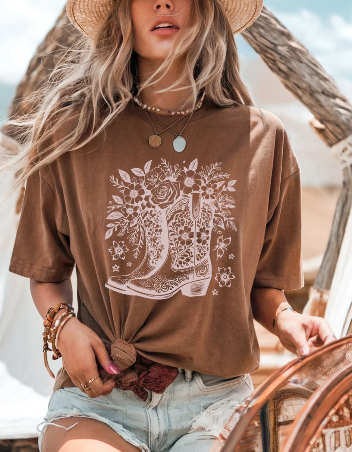 Western Boots Tee